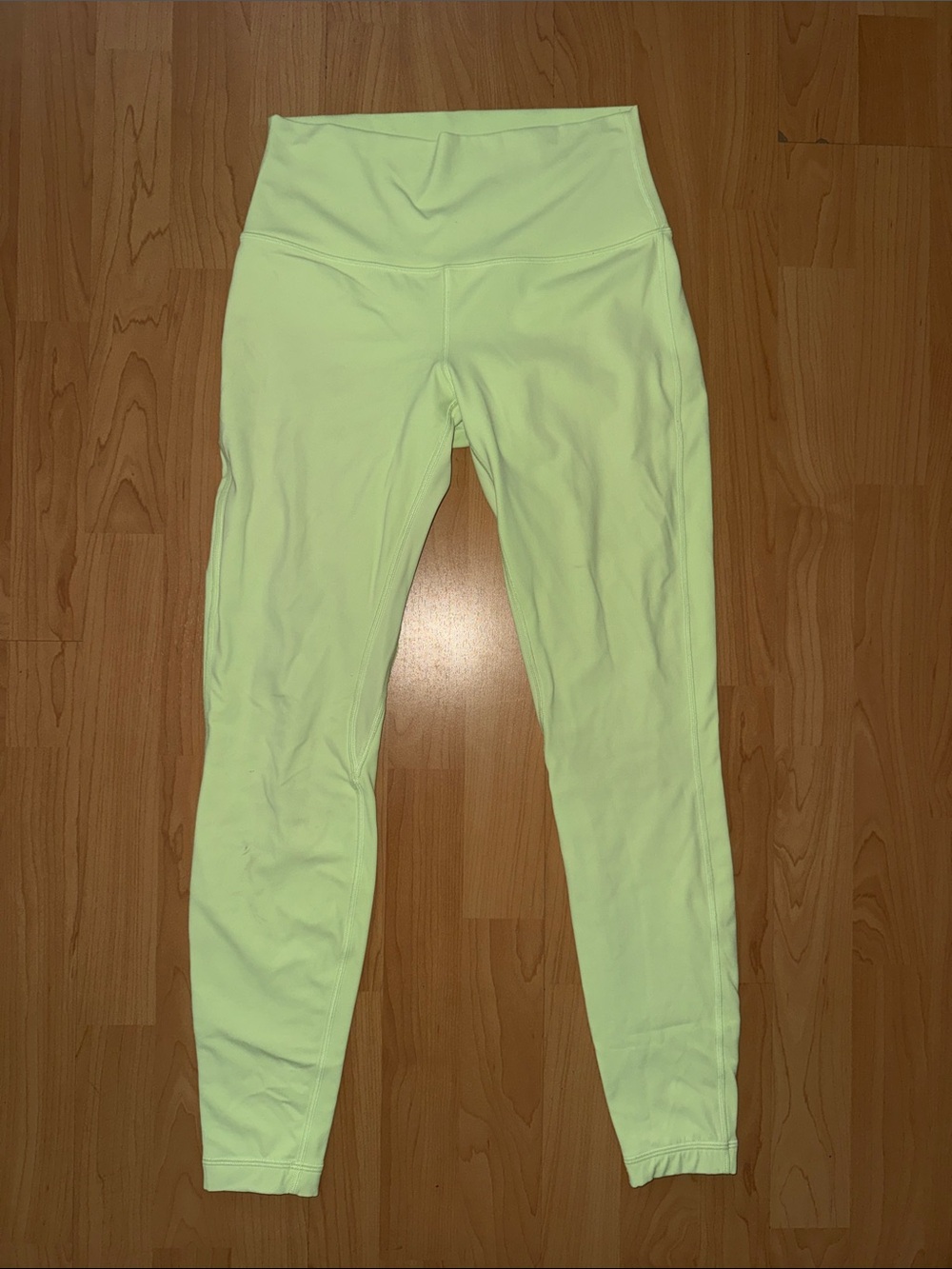 lululemon athletica Neon Yellow High-Rise Leggings